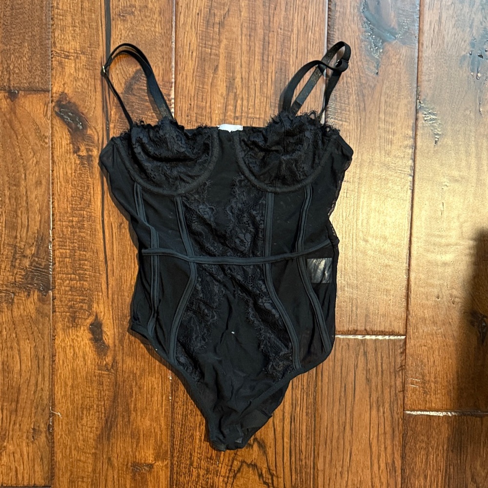 Princess Polly Black Lace Chemise